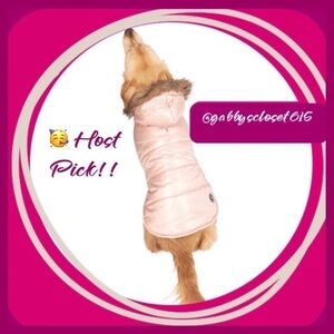 🎉🎊 Host Pick 🎉🎊 💋 New Justice Pet Reversible Puffer Jacket, Champagne